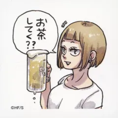 【中古】シール・ステッカー 田中冴子(お茶してく??) 「ハイキュー!! スクエアステッカーコレクション」