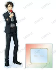 【中古】アクリルスタンド・アクリルパネル リヴァイ 描き下ろし Flower Shop ver. 特大アクリルスタンド 「進撃の巨人」