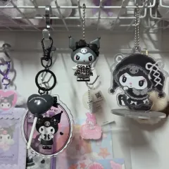 Sanrio(サンリオ) クロミ キーリング アクリル 立つ 3 種 セット