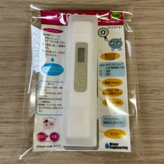 TDSめーたー　+水温計機能付き　淡水専用　電池付　ウォターエンジニアリング