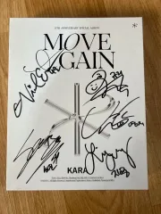 【直筆サイン/美品】KARA 旧メンバー サイン入 エコバッグ　ファンの方必見❗️ 直筆サイン/美品】KARA 旧メンバー サイン入 エコバッグ ファン