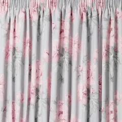 Laura Ashley　レースカーテン　フローラルストライプ ローラアシュレイ レースカーテン フローラルストライプ LAURA