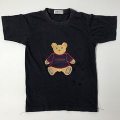 BURBERRYS クマ刺繍トレーナー 160バーバリーベア　150も　S 黒 公式 ストアベビー・キッズ - BURBERRYS クマ刺繍トレーナー 160