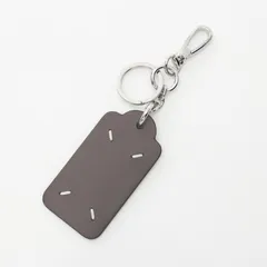 メゾン マルジェラ Maison Margiela キーホルダー SATUA0005 ネイビー レザー キーホルダー ユニセックス Used Aのサムネイル