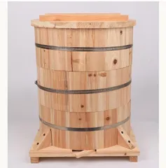 養蜂器具 みつばち飼育用巣箱 杉木製巣箱 バンブルビー巣箱 蜜蜂 ミツバチ 飼育巣箱 ドラム型巣箱 厚さ2cm 養蜂用品CC限定入荷のサムネイル