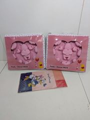 未使用品 2個セット ディズニー プーさん Pooh Donut Mold ドーナッツ モールド 型 マルチケース＆クリアファイルセット