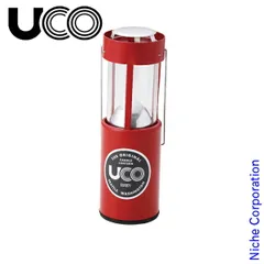 【新品】 UCO ( ユーコ ) キャンドルランタン レッド 24351 アウトドア ろうそく キャンプ キャンドル ランプのサムネイル