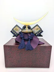 伊達政宗之兜LED付屏風青空