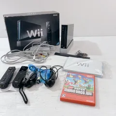 Nintendo ニンテンドーWii 本体 NewスーパーマリオブラザーズWii ゲームソフト セット販売 Wiiリモコン ヌンチャク Wii周辺機器