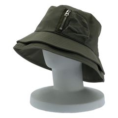 sacai / サカイ | 2024SS | Pocket Double Brim Hat ナイロン バケットハット | 3 | カーキ | メンズ