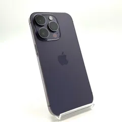 iPhone 14 Pro 256GB ディープパープル docomo 白ロム 動作確認済 80%【全額返金保証】【最速発送】