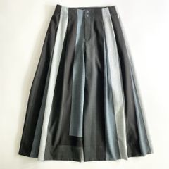 15e24 ISSEY MIYAKE イッセイミヤケ ストライプ 袴パンツ ワイドパンツ ...