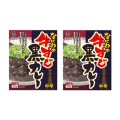 オリエンタル なにわの牛すじ黒カレー  2パック ご当地カレー レトルトパウチ 簡単便利 牛すじカレー 大阪めしのサムネイル