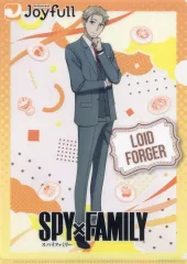【中古】クリアファイル ロイド・フォージャー A4クリアファイル 「SPY×FAMILY × ジョイフル」 対象メニュー注文特典