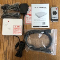 【新品】 販売促進メディアプレイヤー「SC1 impactTV」+専用リモコン 新品】 販売促進メディアプレイヤー「SC1 impactTV」+専用リモコン