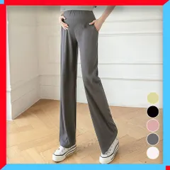 新品 マタニティパンツ プリーツワイドパンツ 美脚 ストレートパンツ 黒 楽ちん 出産 マタニティ服 春夏秋 【送料無料】