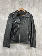 TUVALU 大きいサイズ　希少　鹿革レザージャケット　ブラック　XLサイズ 2025年最新】Yahoo!オークション -鹿革 ジャケットの中古品