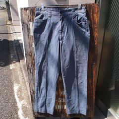 【BLUE BLUE】ブルーブルー ハリウッドランチマーケット 聖林公司 センタープリーツ  スラックス パンツ ボトムス 3(L)