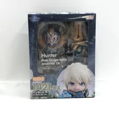 【中古】グッドスマイルカンパニー ねんどろいど ハンター♂ ジンオウα Ver. DX 開封品 モンスターハンターワールド：アイスボーン[97]