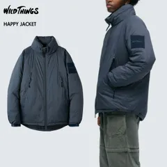 ［2025最新モデル］ 正規取扱店 WILD THINGS ワイルドシングス WT252-11-Q4 ハッピージャケット HAPPY JACKET ECWCS LEVEL7 保温 耐久撥水加工 PRIMALOFT SLATEBLUE XL