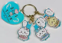 【中古】キーホルダー さいごの戦い! 3連アクリルチャーム 「ちいかわ なんか小さくてかわいいやつ 超まじかるちいかわ」