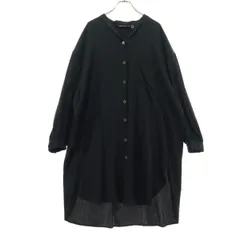 ZARA ザラ 長袖 シャツワンピース Ｍ ブラック レディース 古着