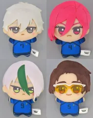 【中古】ぬいぐるみマスコット・ぬいぐるみバッジ 全4種セット ちびぐるみvol.8 「ブルーロック」