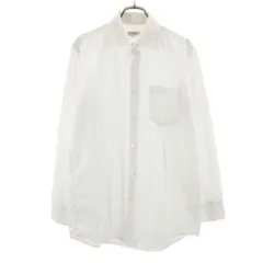 Durban ダーバン 長袖 コットンシャツ 40-80 ホワイト メンズ 古着