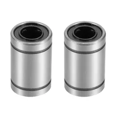 uxcell リニアボールベアリング CNCマシン 3Dプリンター用 LM8UU 8 mmボア 15 mm外径 24 mm長さ 2個