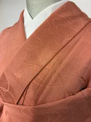 着物　色無地　紋入り