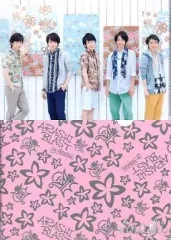 【中古】クリアファイル(男性アイドル) 嵐(裏面：ピンク) A4クリアファイル 「ARASHI BLAST in Hawaii」