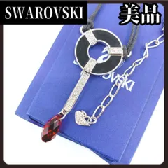 SWAROVSKI　スワロフスキー　ロング　ネックレス　クリスタル　マルチカラー