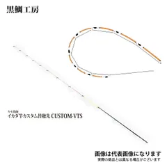 黒鯛工房 替穂先 Action5 美品 黒鯛工房 カスタム替え穂先 カスタム-VTS アクション5 (替え穂先