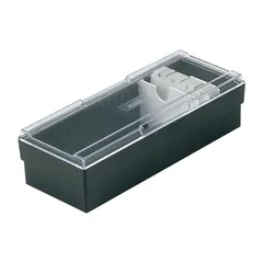 ブラック CB-700-00 ネームカードボックス セキセイ