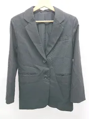 ◇ GU ジーユー 2B 長袖 テーラードジャケット サイズXS ブラック レディース P  【1408200028807】