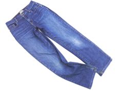 L.L.Bean エルエルビーン USED加工 スキニー デニムパンツ size4/青 ■■ レディース