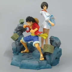 【中古】フィギュア [単品] ルフィ＆リム 「PS4/PS5 ONE PIECE ODYSSEY アソビストア特装版」 同梱フィギュア