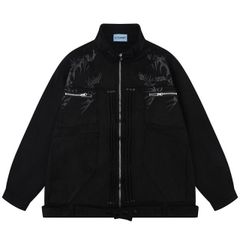 00s Spider-Web Tribal Riders JKT Y2K お兄系 - メルカリ