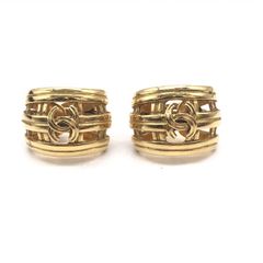 CHANEL シャネル ココマークイヤリング ヴィンテージアクセサリー 刻印96P ゴールド 箱付き 美品