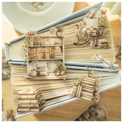 【在庫セール】コーヒー 本棚 図書館 本 大容量 セット 韓国 手帳 ヴィンテージ スクラップブック スマホ かわいい (コーナー) ブック シール シール コラージュ コラージュ 可愛い おしゃれ Miskepaa 女の子 レトロ ステッカー 詰め合わせ 素