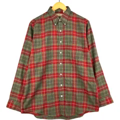 古着 90年代 エルエルビーン L.L.Bean 長袖 ボタンダウン フランネルチェックシャツ USA製 メンズXL相当 ヴィンテージ/eaa594212