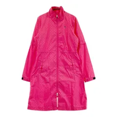 サイズ：M ADIDAS GOLF アディダスゴルフ climaproof 2way レインワンピース ドット柄 ピンク系 [240101495553] ゴルフウェア レディース ストスト