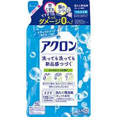 アクロン おしゃれぎ用洗剤 ナチュラルソープの香り(微香) 洗濯洗剤 液体 詰め替え 400ml