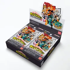 ⑥TRK-0044 ☆完全未開封BOX☆バンダイ (BANDAI) 僕のヒーローアカデミア メタルカードコレクション3（パックver）(BOX)20パック入のサムネイル