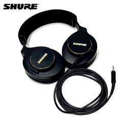 SHURE シュア SRH840A プロフェッショナルスタジオヘッドホン 有線ケーブル付き 黒