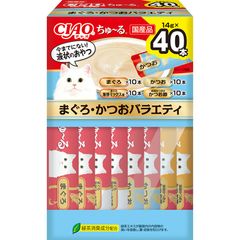 CIAO ちゅーる とりささみ まぐろ バラエティ40本入り12箱 計480本