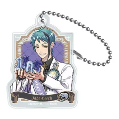 【中古】キーホルダー ジェイド・リーチ 「ディズニー ツイステッドワンダーランド カプセルアクリルチャームvol.2」