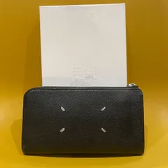 メゾンマルジェラ長財布　L字ファスナー　お財布　ジップ Maison Margiela メゾンマルジェラ Zip Around Wallet 長財布 L