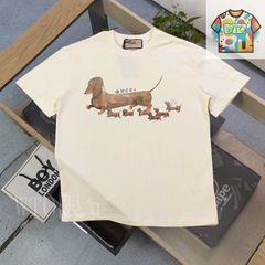 GUCCI 犬服 オレンジ Lサイズ GGロゴ - メルカリ