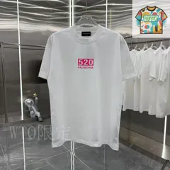 【今日特価】BALENCIAGA 2025 Summer Engraved Design T シャツ-1